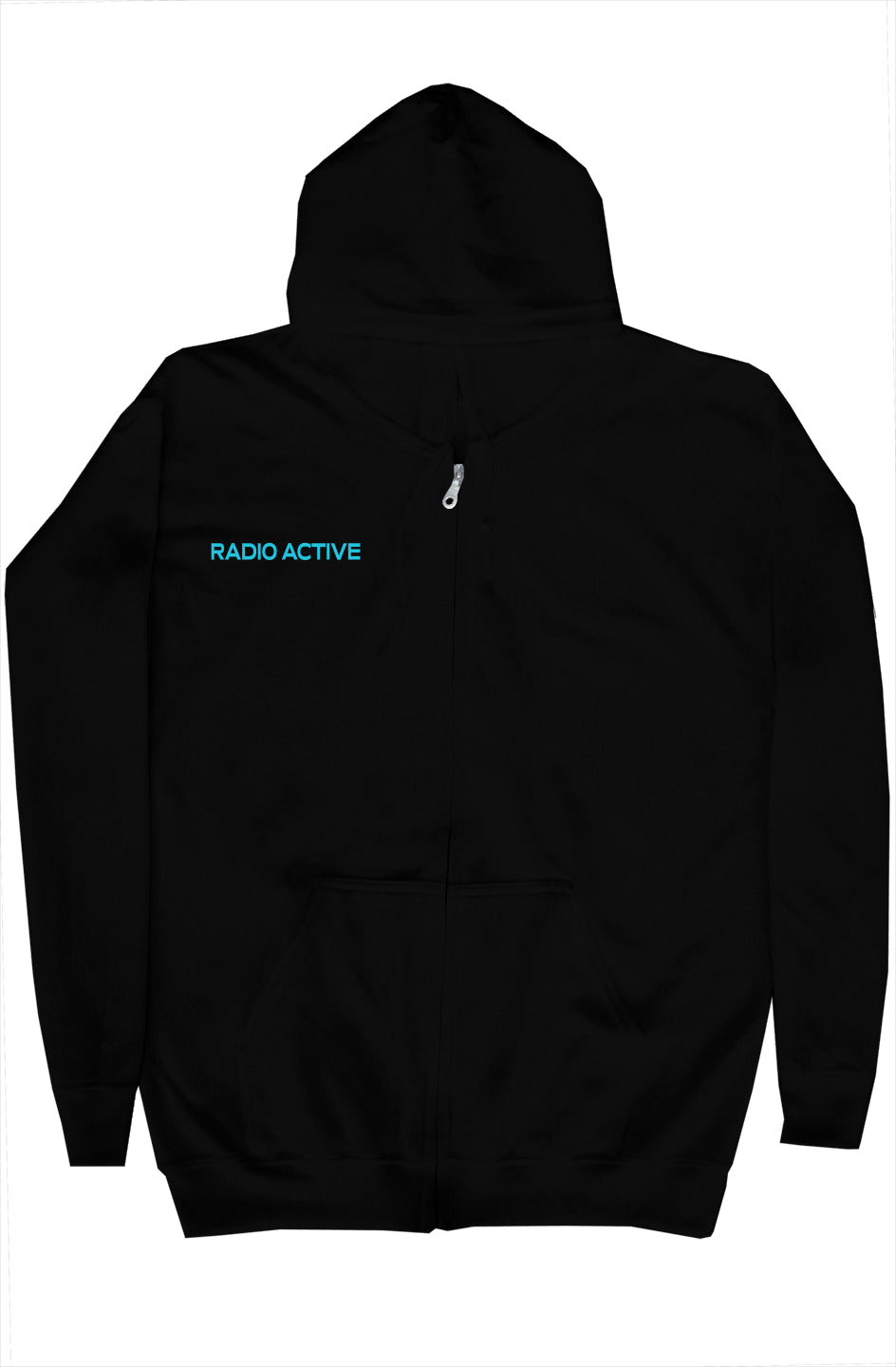 Radio Active Pretty Boys Collegiate Zip Hoodie WHT