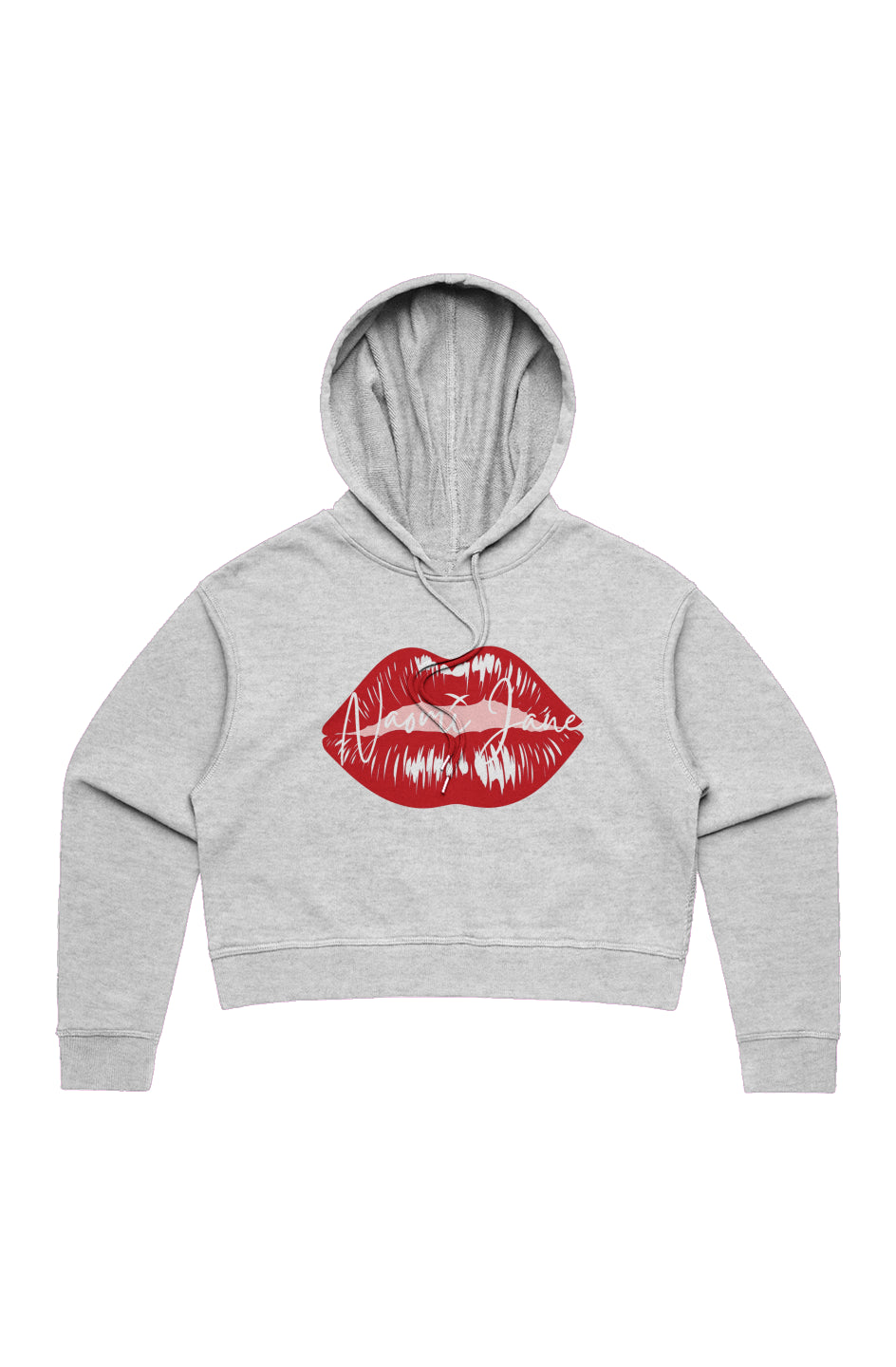 Naomi Jane Kiss Crop Hoodie GRY
