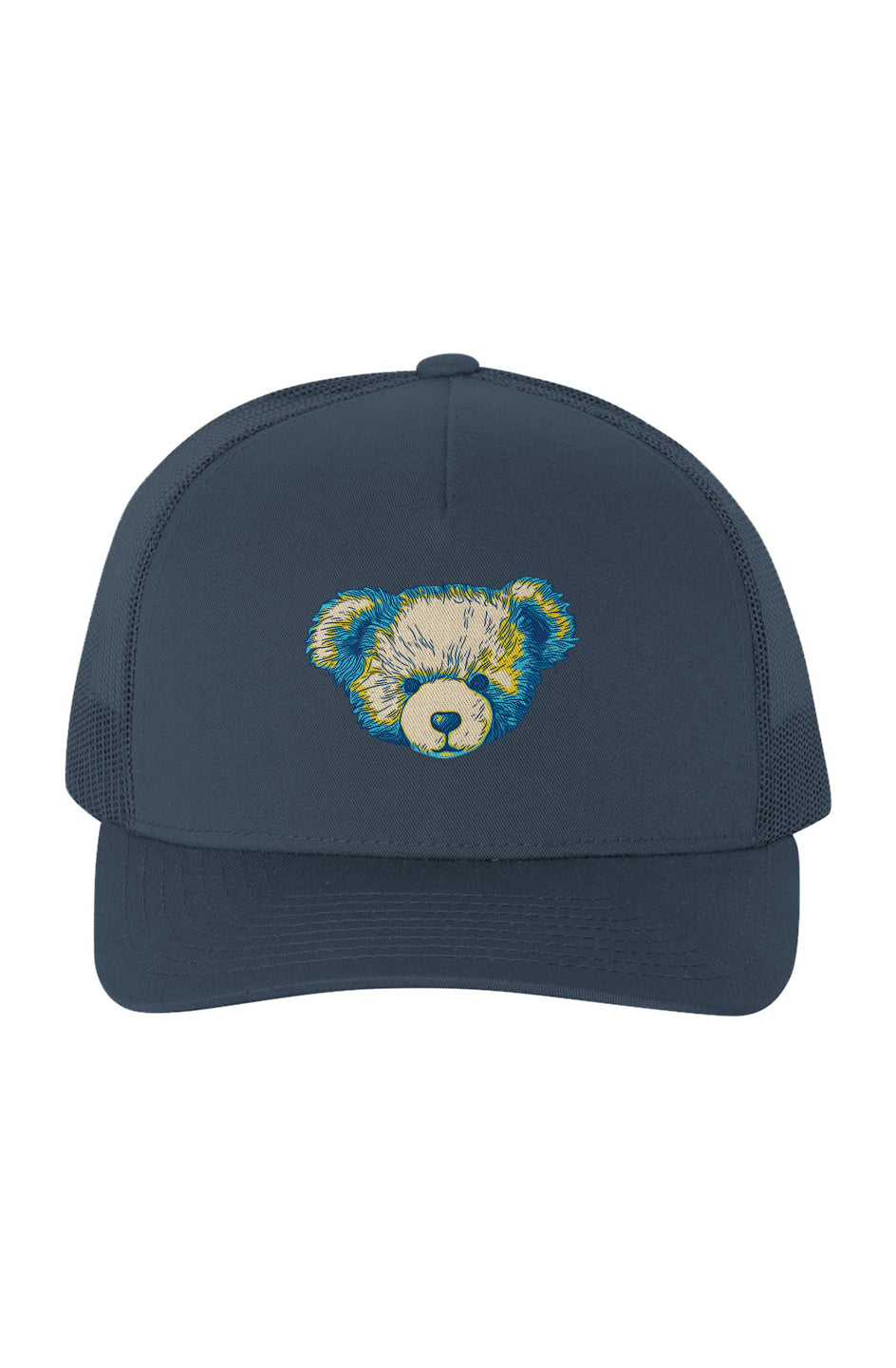 Teddy Head Five-Panel Retro Trucker Cap NVY