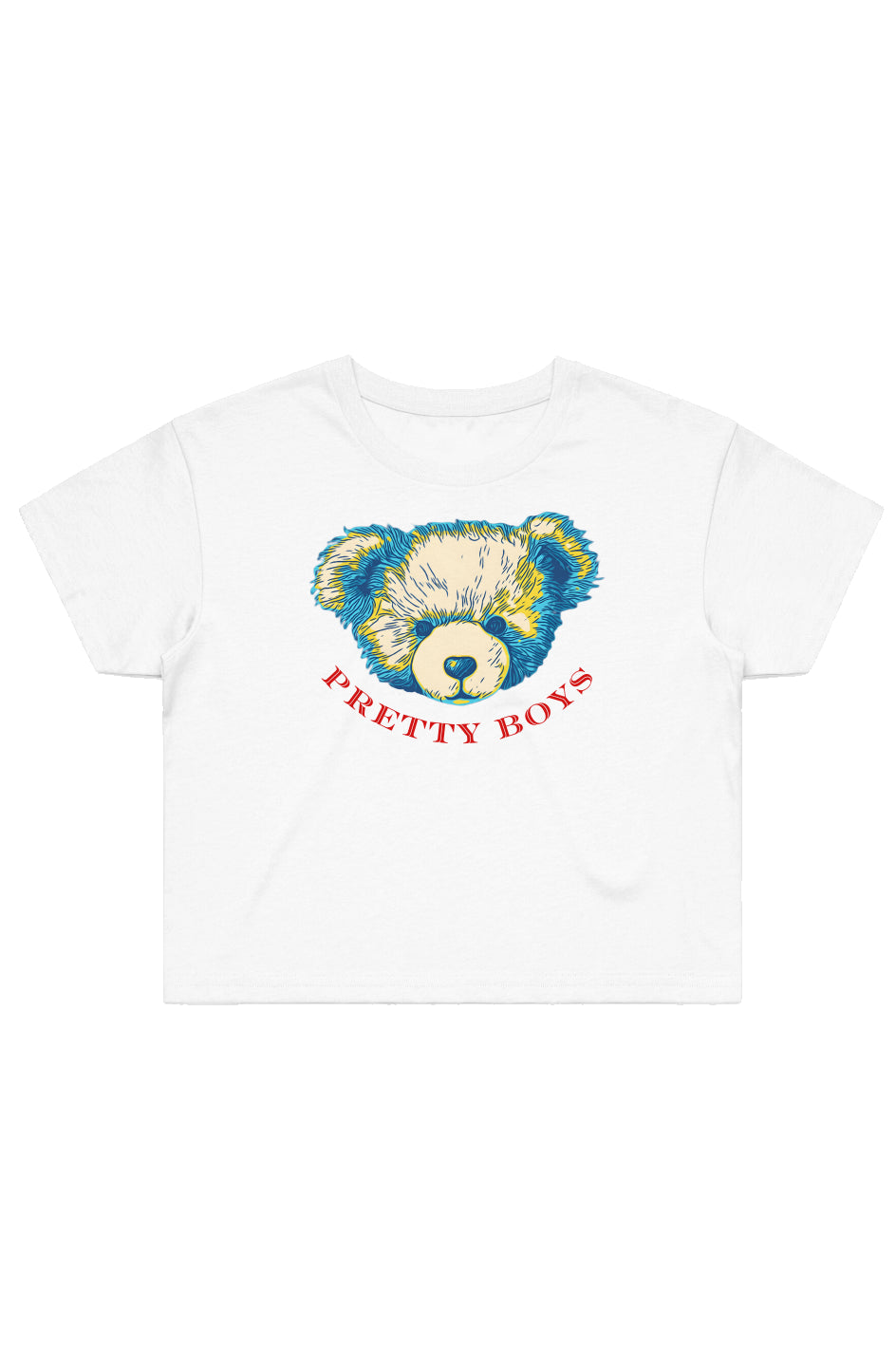Pretty Boys Teddy Bear Street Crop Tee