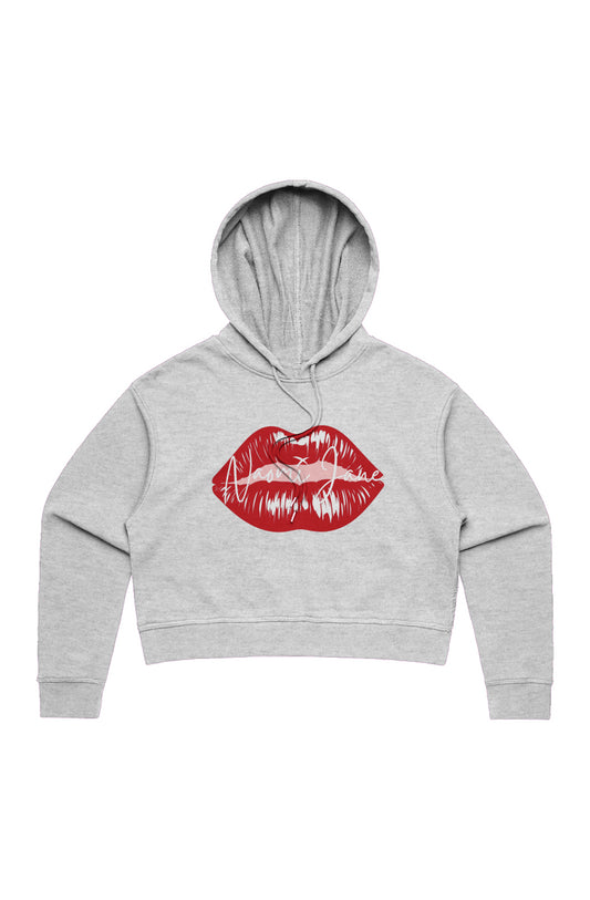 Naomi Jane Kiss Crop Hoodie GRY