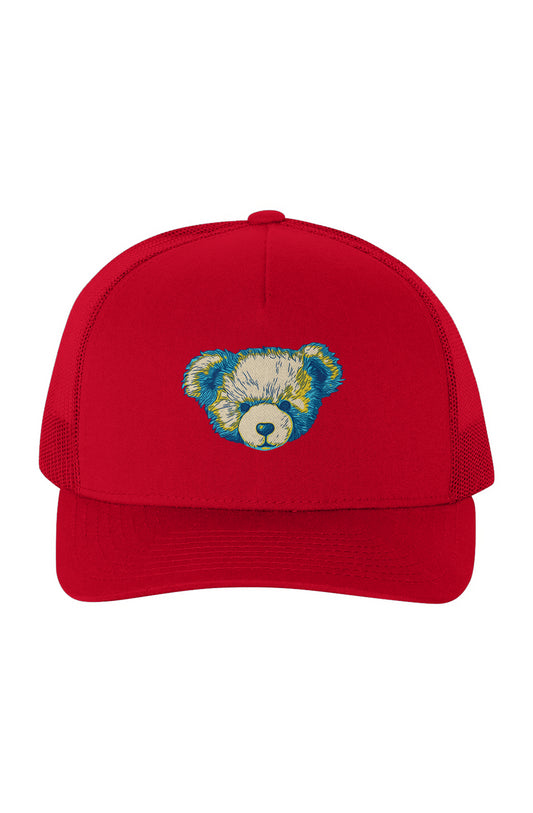 Teddy Head Five-Panel Retro Trucker Cap RD